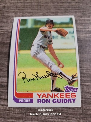 1982 Topps Baseball Cards Complete Your Set - U Pick - Pack Fresh Sharp Corners