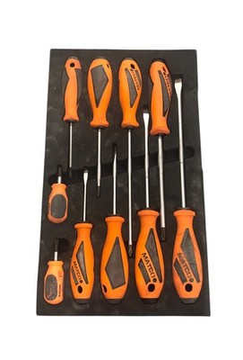 Matco Tools SSPCG10C 10pc Torque II Screw Driver Set