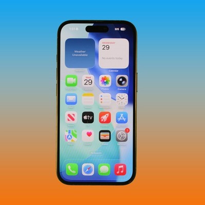 Good - Apple iPhone 16 128GB - Black (Verizon ONLY) Smartphone - Free Shipping