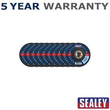 Sealey 115mm Zirconium Flap Discs 60Grit 22mm Bore Pack of 10 FD1156010