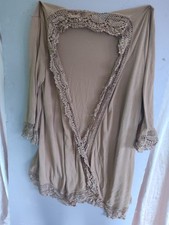 She Sky 1 X Tan Sweater Cardigan