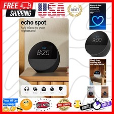 Amazon Echo Spot newest model, Great for nigh...