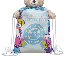 Build a Bear Sanrio Hello Kitty and Friends Toy Bear Carrier Backpack