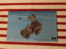 Lego City 4433 Dirt Bike Transporter Truck Instruction Manual Booklet #1 Only