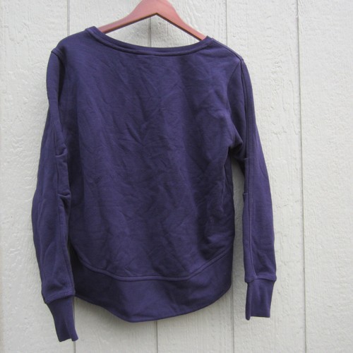 VTG Nike Sweatshirts Womens M Sportswear Deep Purple Run With the Original Flee - Picture 5 of 16