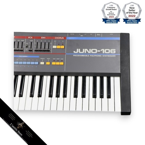 Roland JUNO-106 6 Voice Programmable Polyphonic Synthesizer 61-Key JUNO106 Japan - Picture 9 of 12