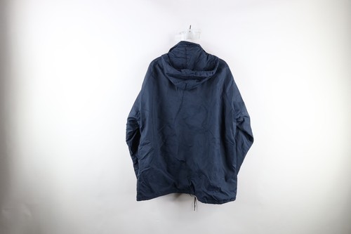 Vintage 50s 60s Champion Running Man Mens XL Fleece Lined Coach Jacket Blue USA - Picture 13 of 16
