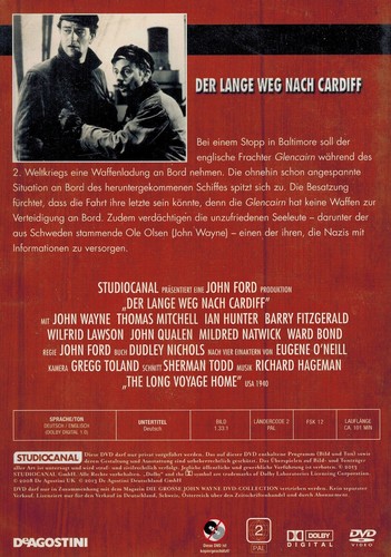 DVD NEU/OVP - Der lange Weg nach Cardiff (1940) - John Wayne - Bild 2 von 3