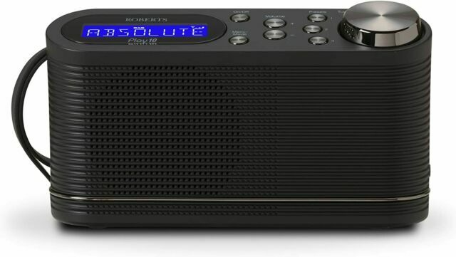 Roberts Radio PLAY10 DAB Digital With FM Tuner - Black