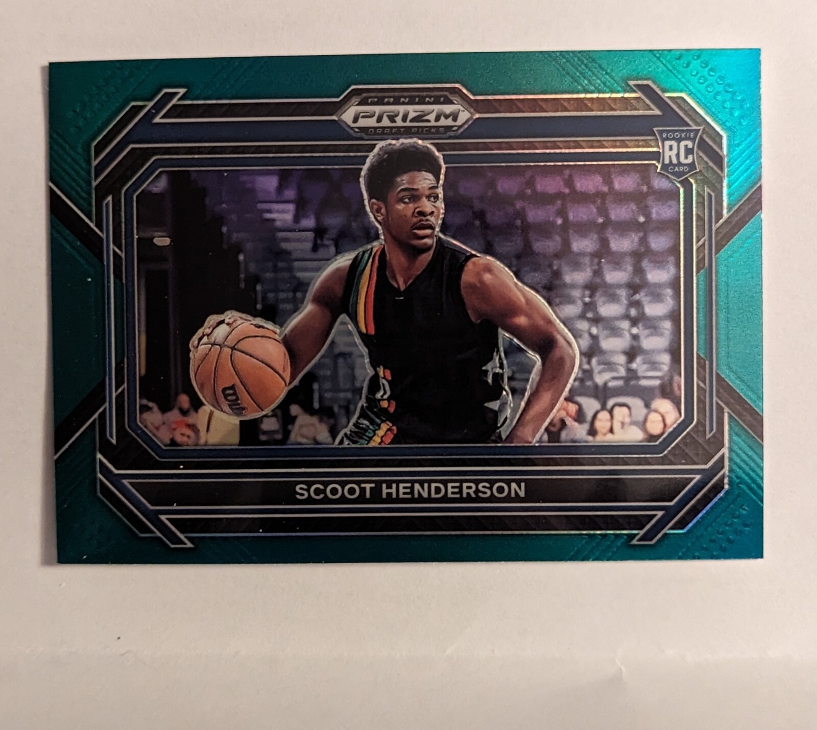 2023-24 Prizm Draft Picks SCOOT HENDERSON Rookie Variation Green Prizm