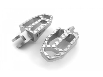 Foots Driver Silver Ducabike For Ducati Monster 1000 2003 > 2005