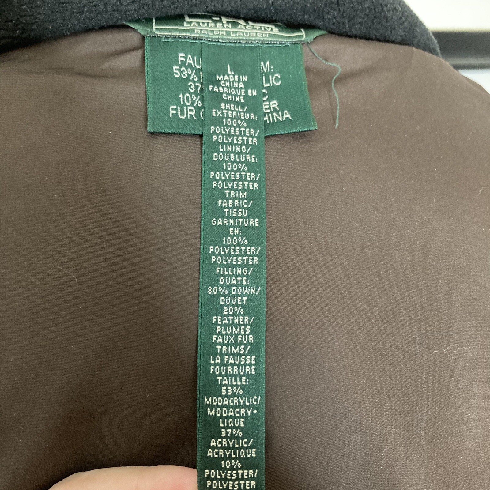 Lauren Ralph Lauren Quilted down puffer stadium parka… Gem