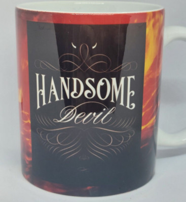 Hübsche Teufel Tasse lustig romantisch Geschenk für Ehemann Freund Partner Liebesmedaille 