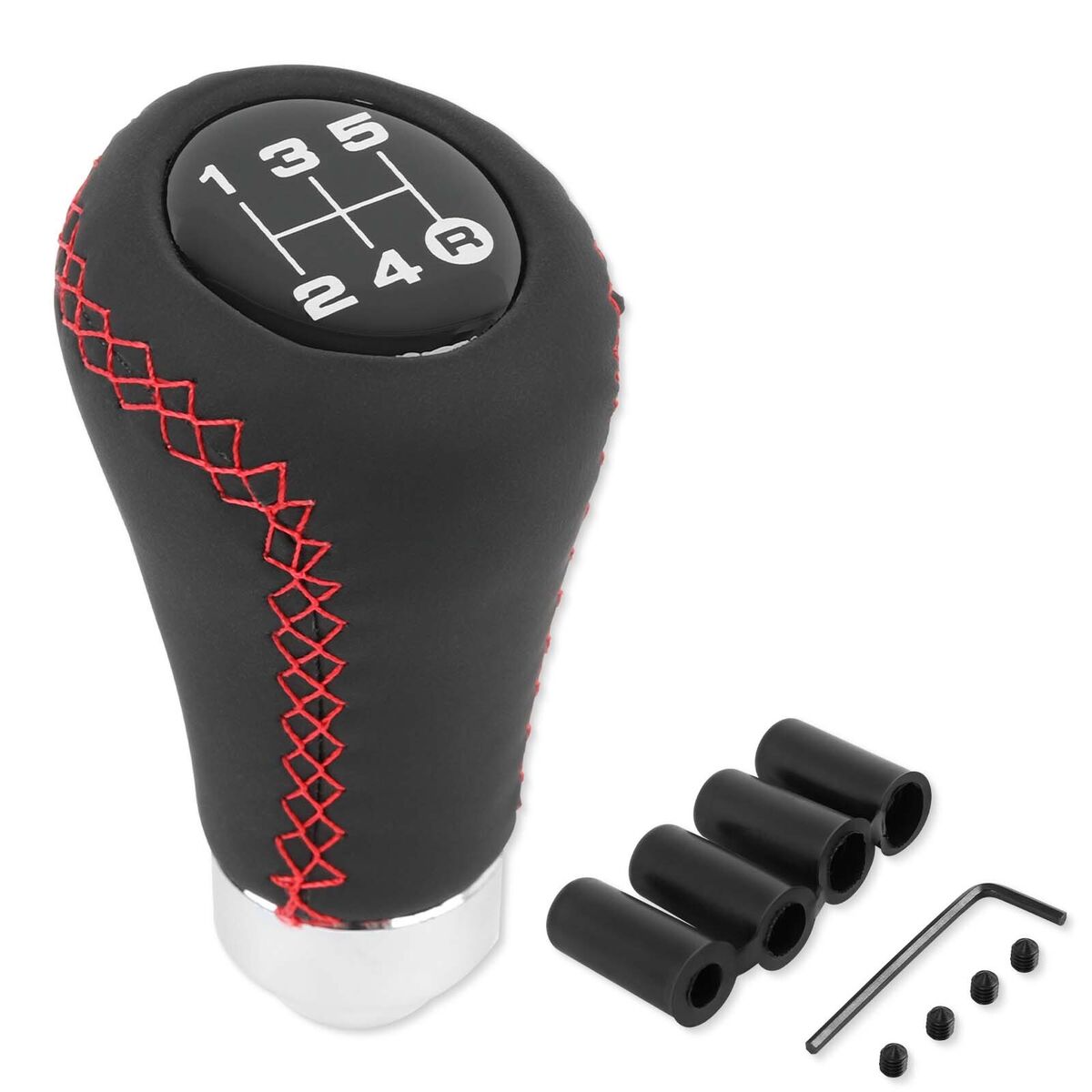 5-Speed Manual Gear Stick Shift Knob Shifter Lever Head For 5-Speed Manual Gear Stick Shift Knob Shifter Lever Head For
