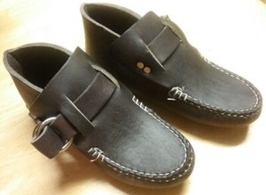 ring boot moccasins