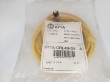 ALLEN BRADLEY 871A-CL4N-D4 MATING CABLE 4 PIN SERIES A NIB