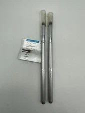 Two Pcs IT cosmetics Ulta Airbrush Smokey Eye Liner Smudge Brush#125 New in tube