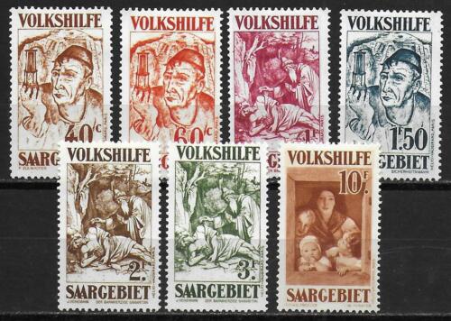 Saar stamps 1931 MI 144-150 MLH VF - Afbeelding 1 van 1