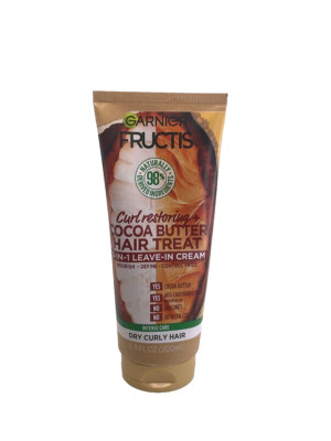 Garnier Curl Restoring Cocoa Butter Hair Treat 3 In 1 Leave In Cream6.8