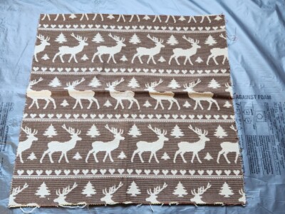 zimmer rohde Cotton Blend Fabric Sample-Etamine-Paris-17''×17''-a4423