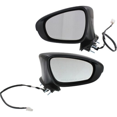 Kool Vue LX1320116 LX1321116 Mirror Set of 2 Left & Right for 17-20 Lexus IS350