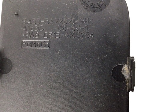 ⭐2010-2018 FORD TAURUS REAR RIGHT SIDE DOOR HANDLE BOLT COVER TRIM CAP OEM⭐ - Picture 2 of 2
