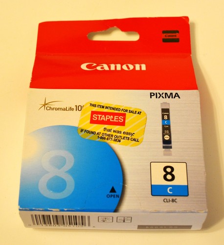 Genuine Canon ChromaLife 100 Ink cartridge CLI8 Canon Pixma choose your color - Picture 5 of 6