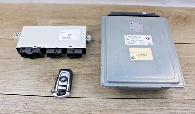09-12 BMW F01 F02 750I 750LI XDRIVE ECU DME KEY CAS ELECTRONIC IGNITION MSD85.0