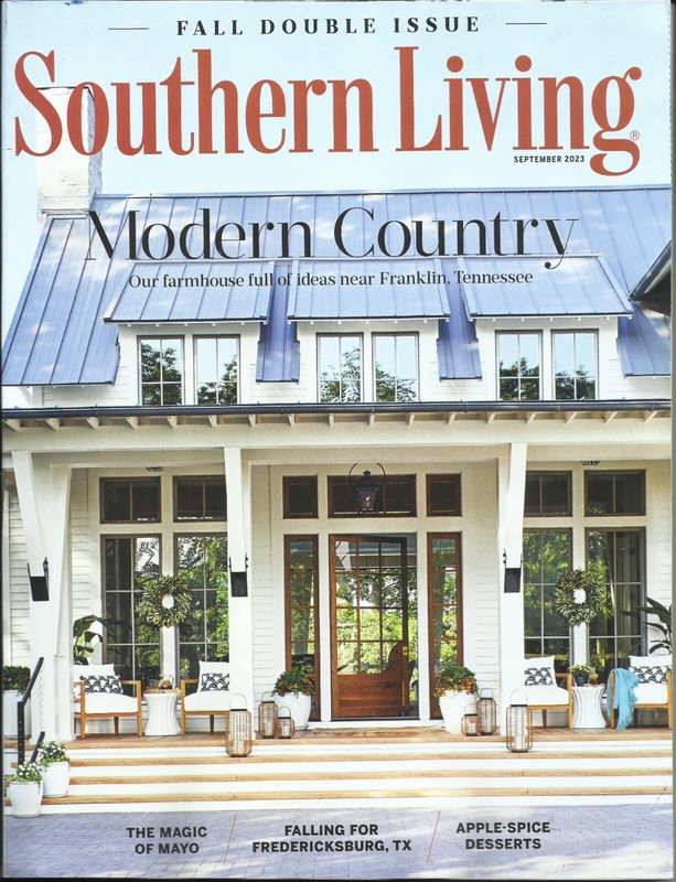 Southern Living Thomas Rhett Tailgate Mayo Farmhouse Fall Double Issue Sep 2023