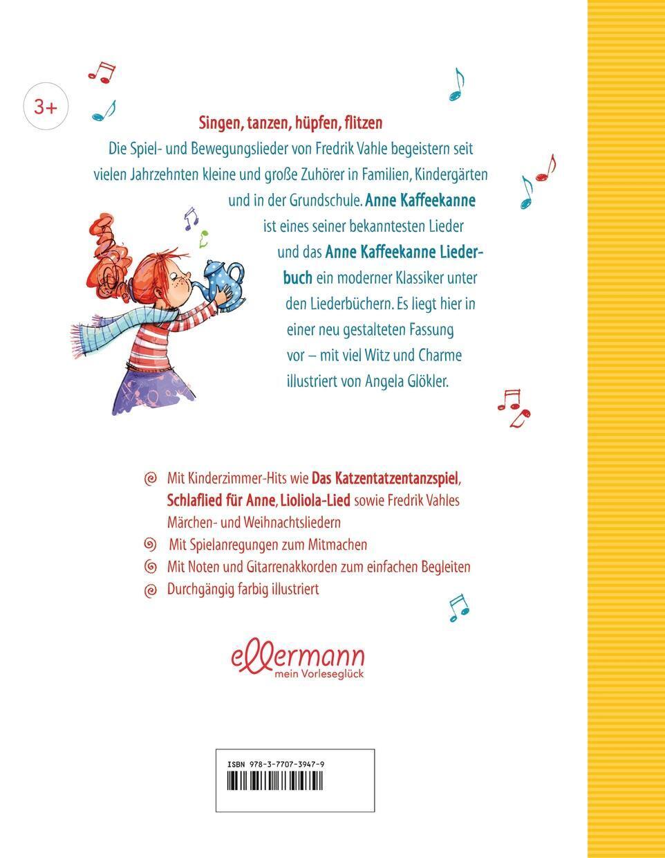 Thumbnail - Das Anne Kaffeekanne Liederbuch | Fredrik Vahle | Buch | 112 S. |