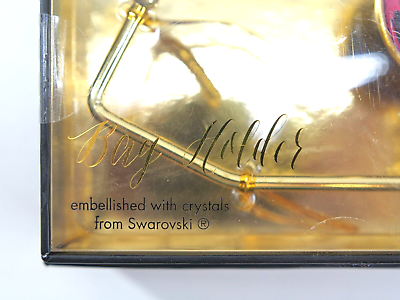 SWAROVSKI BAG HOLDER embellished with crystals from SWAROVSKI BAG HOLDER embellished with crystals from