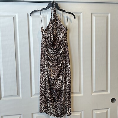 halter neck sequin dress maxi Gold Sequin Halter Neck Column Gown With Tie Belt main image 1