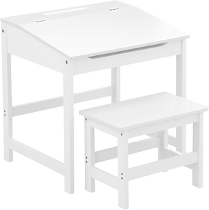 white kids activity table