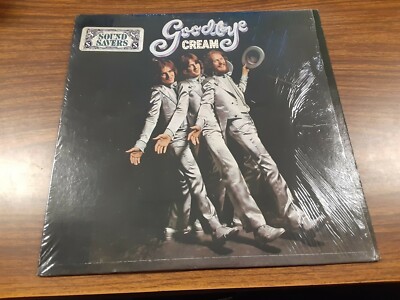 CREAM*GOODBYE*VINYL LP RECORD RSO RS 1 3013 VG+/VG+ IN SHRINK 1977 REISSUE  