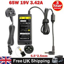 AC Adapter Charger 19V 3.25A For Toshiba Portege Z30 Z930 Z830 Power Supply Cord