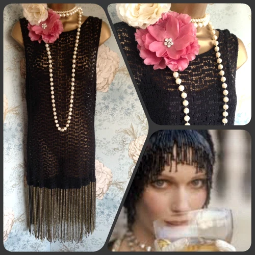 Zara gatsby cheap dress