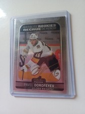 Pavel Dorofeyev Signed O-Pee-Chee Platinum Rookie Auto Autograph Golden Knights 