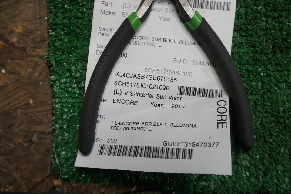Buick Encore 2016 parasol izquierdo OEM 1 pieza 15804773 Foto 4 de 4