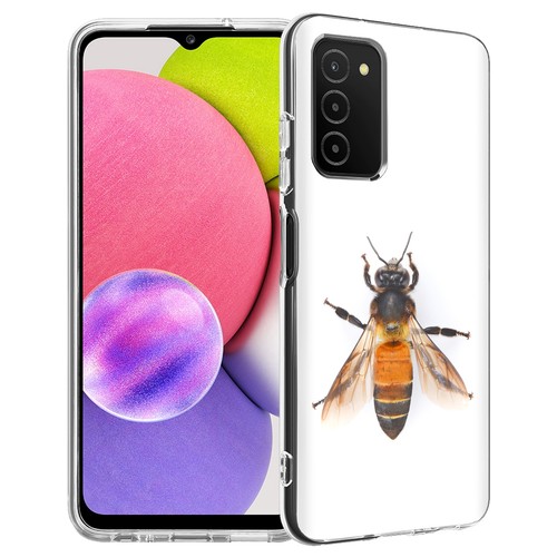 TalkingCase Slim Case for Samsung Galaxy A03s/SM-A037,Bee Photo Print
