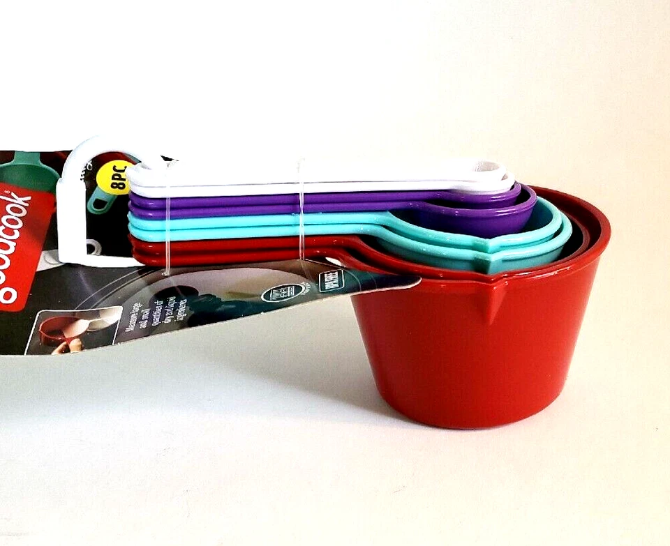 GoodCook 8pc Measuring Cup and Measuring Spoon Set - Image 2 of 4