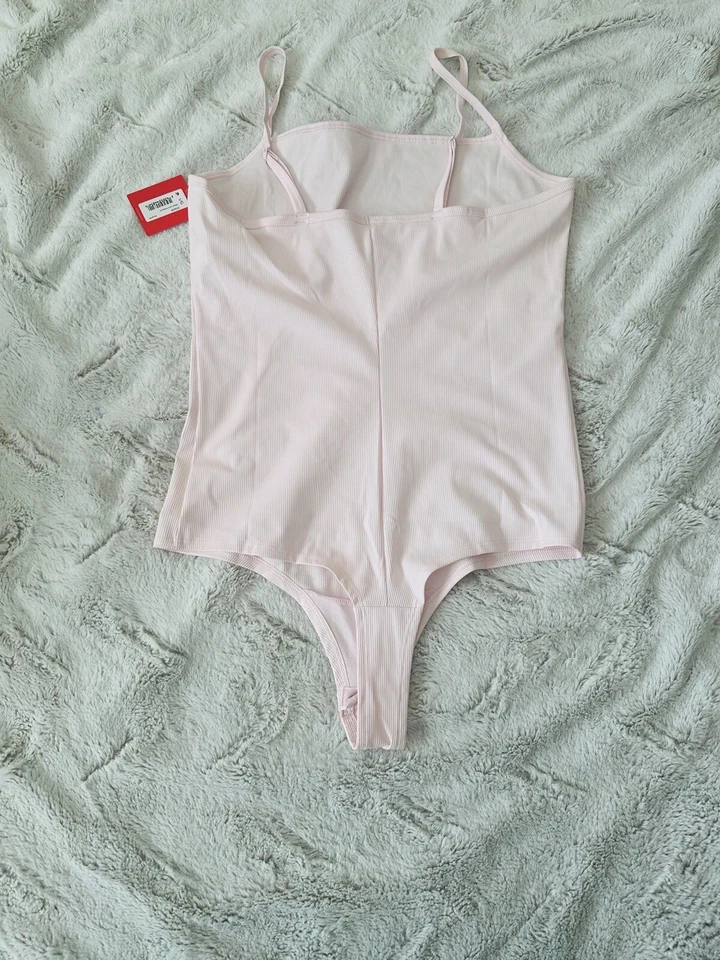 Body Cami Acanalado SPANX Rosa Hielo Talla Grande Nuevo con Etiquetas $72 Foto 3 de 3