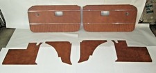 New 6 Piece Interior Panel Set W Door Panels Mgb Gt 1970-80 Autumn Leaf Tk118k