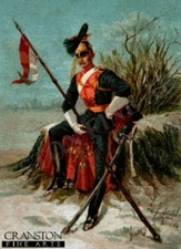   harry Payne military art post card  The British Army 5th (Royal Irish) Lancers