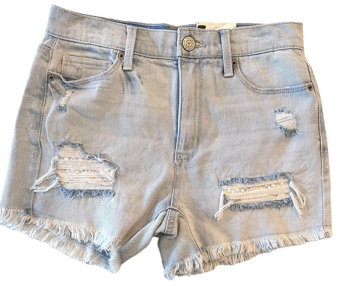 パンツ theredthread S v-cut mini shorts gray THEREDTHREAD / ザ