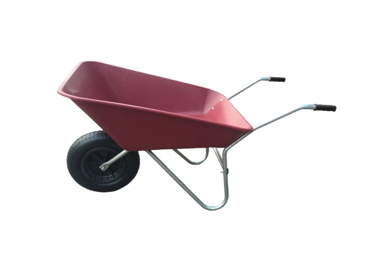 85 LITRE WHEELBARROW HORSE STABLE CLEANING HAY EQUESTRIAN GARDEN