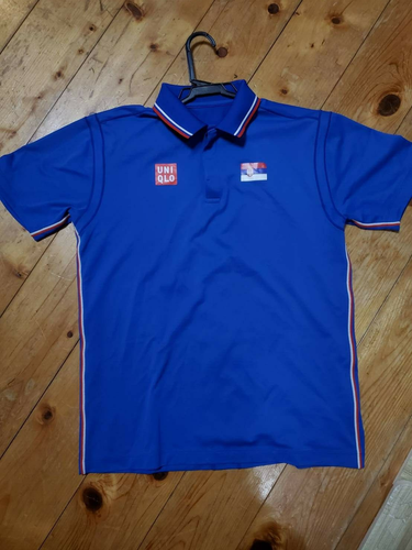 Uniqlo Novak Djokovic Tennis Polo Shirt 