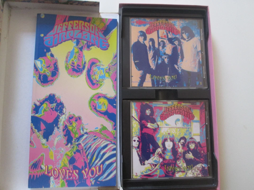 Jefferson Airplane: Jefferson Airplane Loves You. 3CD-Box, RCA, Europe 1992 - Bild 3 von 4