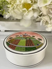 Villeroy & Boch  Naif Trinket Box 5 1/8"