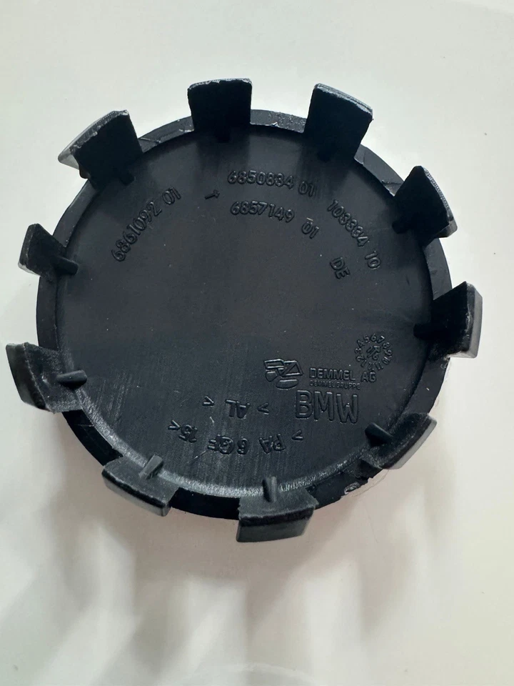 56mm X 4 BMW Wheel Centre Cap Badge Emblem F40 G20 G30 G80 F44 Black&white - Image 4 of 4