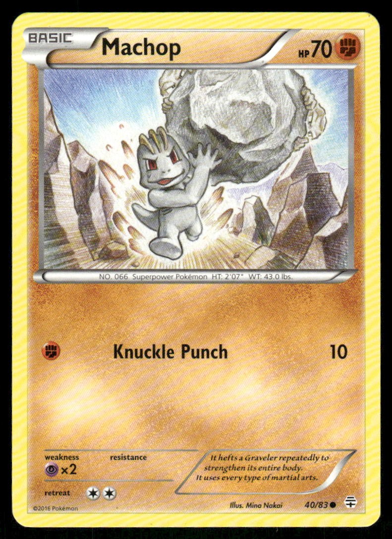 Machop 40/83 - Generations - Common NM